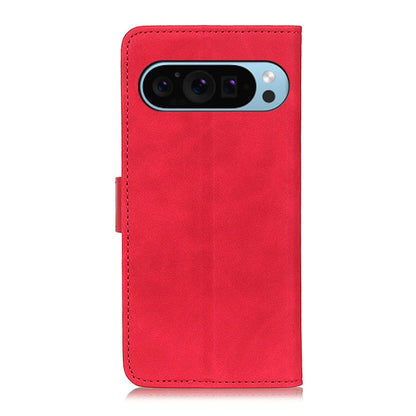For Google Pixel 10 / 9 KHAZNEH Retro Texture Flip Leather Phone Case(Red) by buy2fix