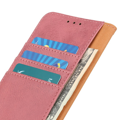 For Google Pixel 10 Pro / 9 Pro KHAZNEH Cowhide Texture Horizontal Flip Leather Phone Case(Pink) by buy2fix