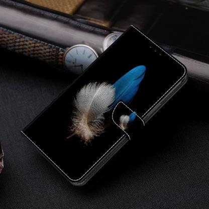 For Motorola Moto G24 Crystal 3D Shockproof Protective Leather Phone Case(Two Branches) by buy2fix