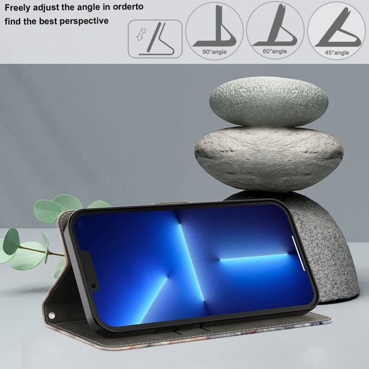 For Motorola Moto G24 Power Crystal 3D Shockproof Protective Leather Phone Case(Luminous Building) by buy2fix