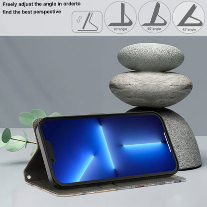 For Motorola Moto G24 Power Crystal 3D Shockproof Protective Leather Phone Case(Luminous Building) by buy2fix