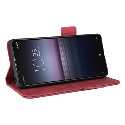 For Sony Xperia 1 VI 2024 Magnetic Clasp Leather Phone Case(Red) by buy2fix