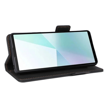 For Sony Xperia 10 VI 2024 Magnetic Clasp Leather Phone Case(Black) by buy2fix