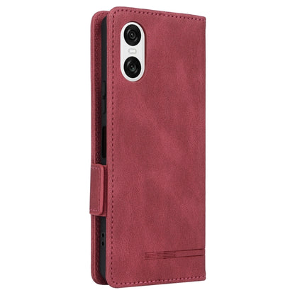 For Sony Xperia 10 VI 2024 Magnetic Clasp Leather Phone Case(Red) by buy2fix