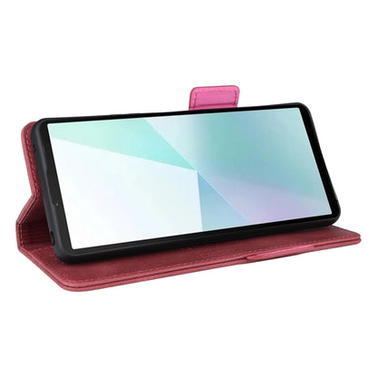 For Sony Xperia 10 VI 2024 Magnetic Clasp Leather Phone Case(Red) by buy2fix