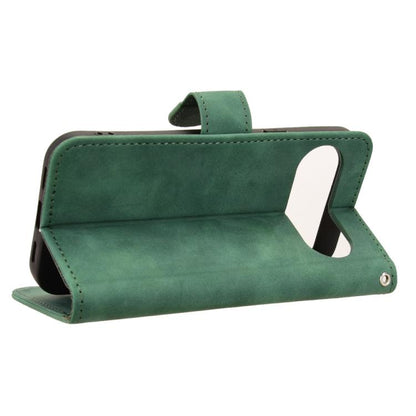 For Google Pixel 10 5G / 10 Pro 5G Skin Feel Magnetic Flip Leather Phone Case(Green) - Google Cases by buy2fix | Online Shopping UK | buy2fix