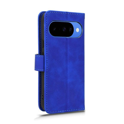 For Google Pixel 10 Pro XL 5G Skin Feel Magnetic Flip Leather Phone Case(Blue) - Google Cases by buy2fix | Online Shopping UK | buy2fix
