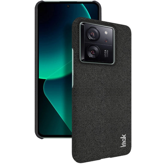 For Xiaomi 13T 5G / 13T Pro 5G imak Ruiyi Series Cloth Texture PU + PC Phone Case(Black)