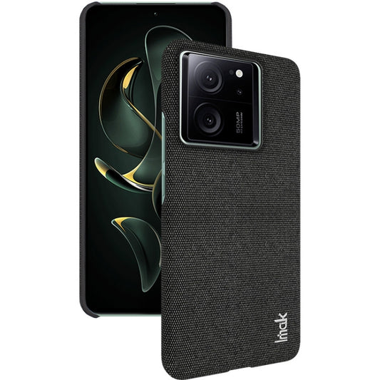 For Xiaomi Redmi K60 Ultra 5G imak Ruiyi Series Cloth Texture PU + PC Phone Case(Black) - Xiaomi Cases by imak | Online Shopping UK | buy2fix