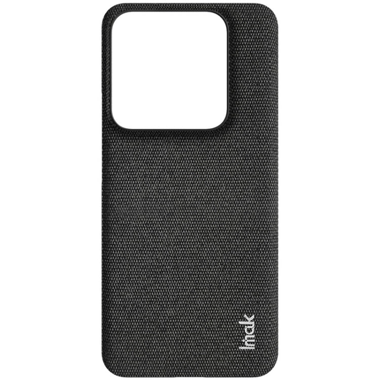 For Xiaomi 14 5G imak Ruiyi Series Cloth Texture PU + PC Phone Case(Black) - Xiaomi Cases by imak | Online Shopping UK | buy2fix