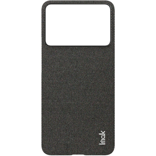For Xiaomi Redmi K70 5G/K70 Pro 5G imak Ruiyi Series Cloth Texture PU + PC Phone Case(Black) - Xiaomi Cases by imak | Online Shopping UK | buy2fix