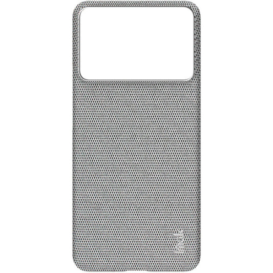 For Xiaomi Redmi K70 5G/K70 Pro 5G imak Ruiyi Series Cloth Texture PU + PC Phone Case(Light Grey) - Xiaomi Cases by imak | Online Shopping UK | buy2fix