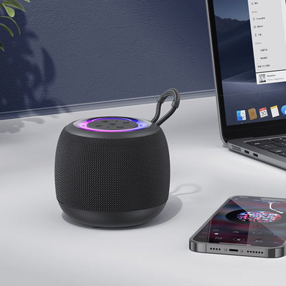 USAMS US-YX014 Yinya Series Mini Wireless Bluetooth Speaker(Black) - Mini Speaker by USAMS | Online Shopping UK | buy2fix