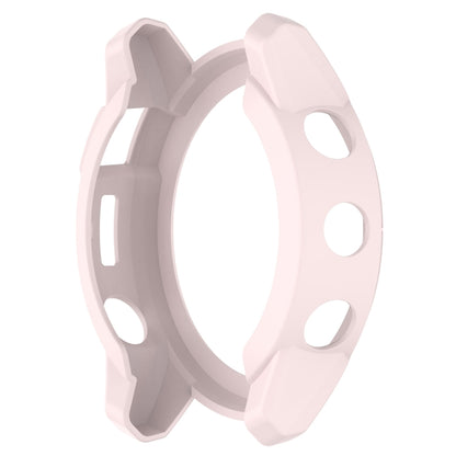 For Garmin Tactix 7 Amoled Armor Hollow TPU Watch Protective Case(Light Pink) - Watch Cases by buy2fix | Online Shopping UK | buy2fix