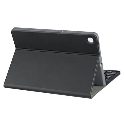 For Samsung Galaxy Tab A9+ Square Cap Bluetooth Keyboard Leather Case with Pen Slot(Black) by buy2fix