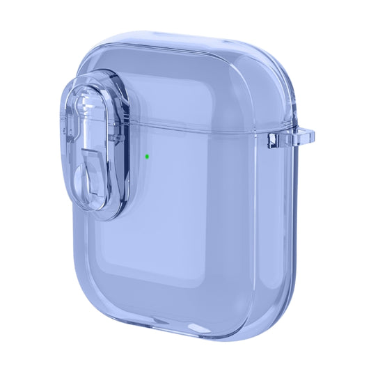 For AirPods 1 / 2 Ice Crystals Shockproof Earphone Protective Case(Blue) - For AirPods 1/2 by buy2fix | Online Shopping UK | buy2fix