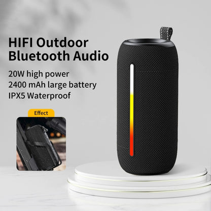 awei Y788 RGB Light Portable Outdoor Bluetooth Speaker(Black) - Desktop Speaker by awei | Online Shopping UK | buy2fix