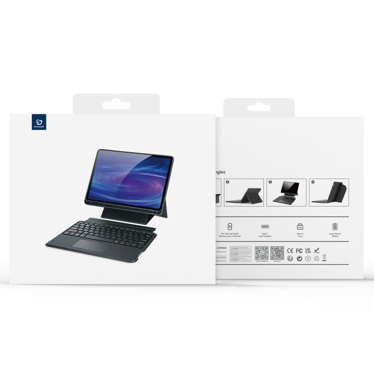 For Xiaomi Pad 6 / 6 Pro DUX DUCIS DK Floating Magnetic Keyboard Leather Tablet Case with Holder(Black) - Xiaomi Keyboard by DUX DUCIS | Online Shopping UK | buy2fix