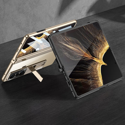 For Honor Magic VS GKK Integrated Magnetic Fold Hinge Shockproof Phone Case(Gold) - Honor Cases by GKK | Online Shopping UK | buy2fix