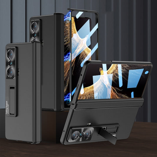 For Honor Magic VS GKK Integrated Magnetic Folding Hinge All-inclusive Phone Case(Black) - Honor Cases by GKK | Online Shopping UK | buy2fix