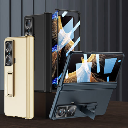 For Honor Magic VS GKK Integrated Magnetic Folding Hinge All-inclusive Phone Case(Black) - Honor Cases by GKK | Online Shopping UK | buy2fix