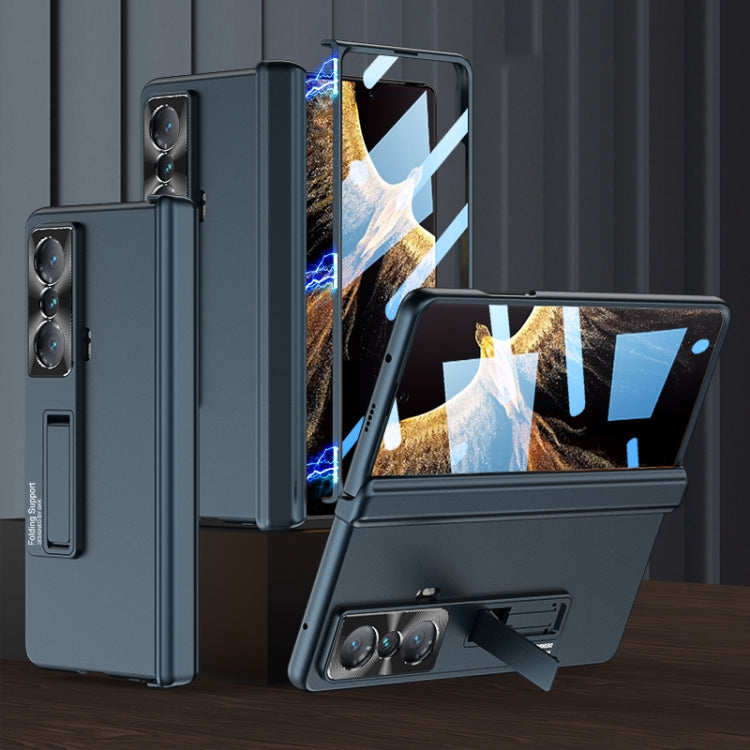 For Honor Magic VS GKK Integrated Magnetic Folding Hinge All-inclusive Phone Case(Green) - Honor Cases by GKK | Online Shopping UK | buy2fix