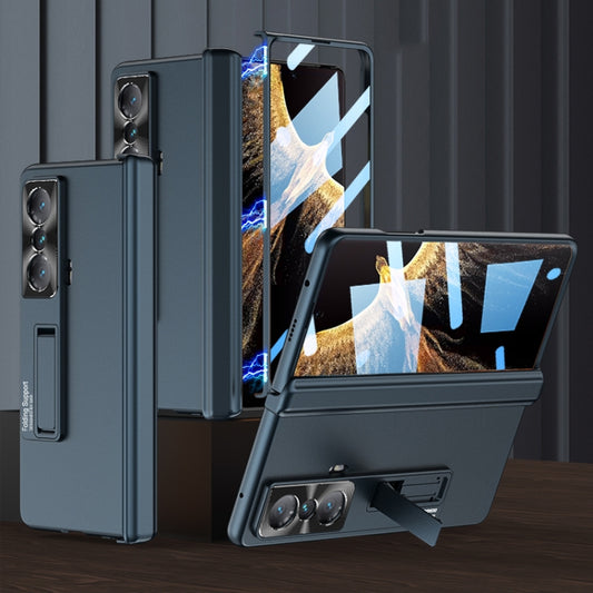 For Honor Magic VS GKK Integrated Magnetic Folding Hinge All-inclusive Phone Case(Green) - Honor Cases by GKK | Online Shopping UK | buy2fix
