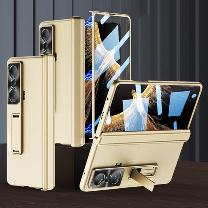 For Honor Magic VS GKK Integrated Magnetic Folding Hinge All-inclusive Phone Case(Gold) - Honor Cases by GKK | Online Shopping UK | buy2fix