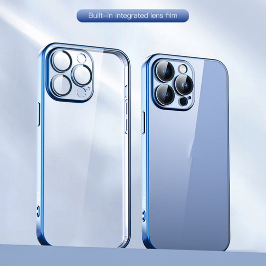 For iPhone 15 Pro TOTUDESIGN PC-2 Series Electroplating TPU Phone Case(Blue) - iPhone 15 Pro Cases by TOTUDESIGN | Online Shopping UK | buy2fix