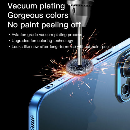 For iPhone 15 Pro TOTUDESIGN PC-2 Series Electroplating TPU Phone Case(Blue) - iPhone 15 Pro Cases by TOTUDESIGN | Online Shopping UK | buy2fix