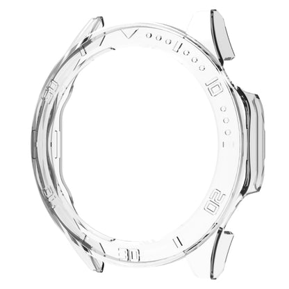 For Huawei Watch GT 4 46mm Half Cover PC Watch Protective Case with Scale(Transparent) by buy2fix