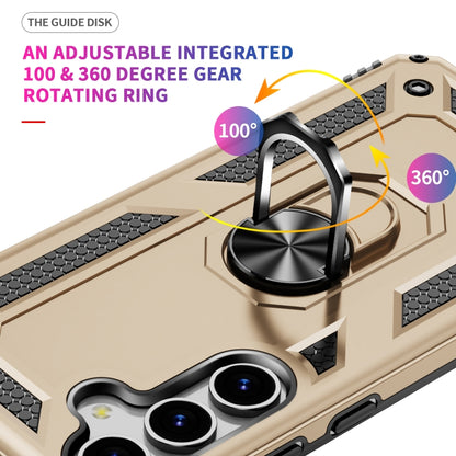 For Samsung Galaxy S25 5G Shockproof TPU + PC Phone Case(Gold) by buy2fix