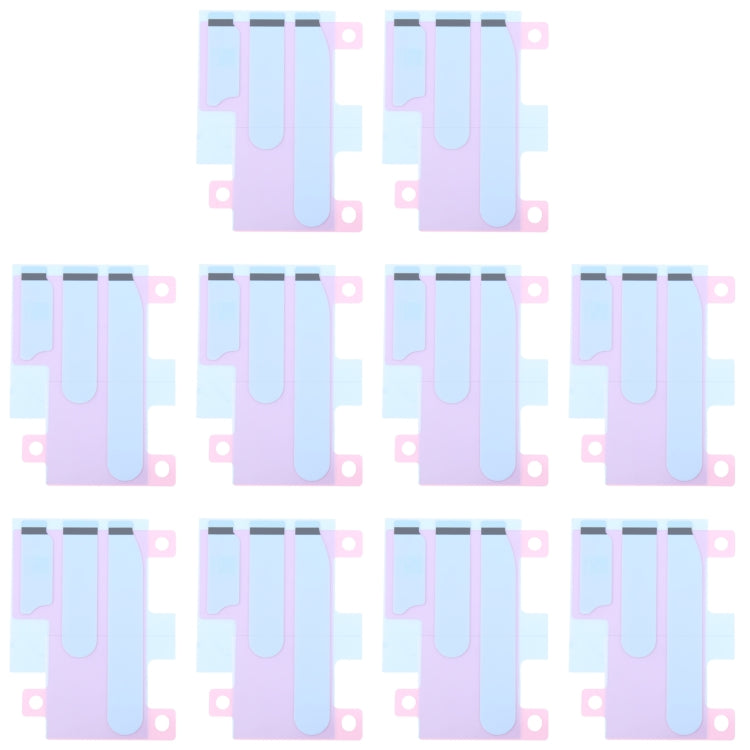 For iPhone 16 Pro Max 10pcs Battery Adhesive Tape Stickers by buy2fix