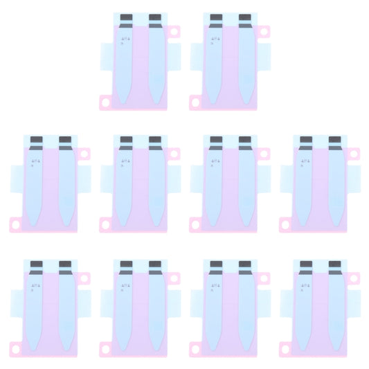 For iPhone 16 10pcs Battery Adhesive Tape Stickers - Others by buy2fix | Online Shopping UK | buy2fix
