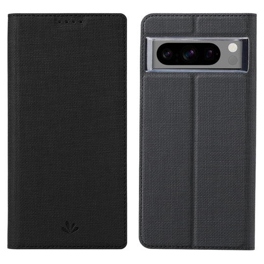 For Google Pixel 8 Pro ViLi DMX Series TPU + PU Leather Magnetic Phone Case(Black)