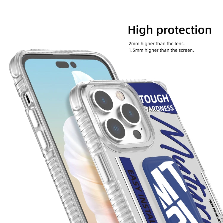 For iPhone 15 Pro Mutural Wing Flash Series TPU Phone Case with IML Stand(Red) - iPhone 15 Pro Cases by Mutural | Online Shopping UK | buy2fix