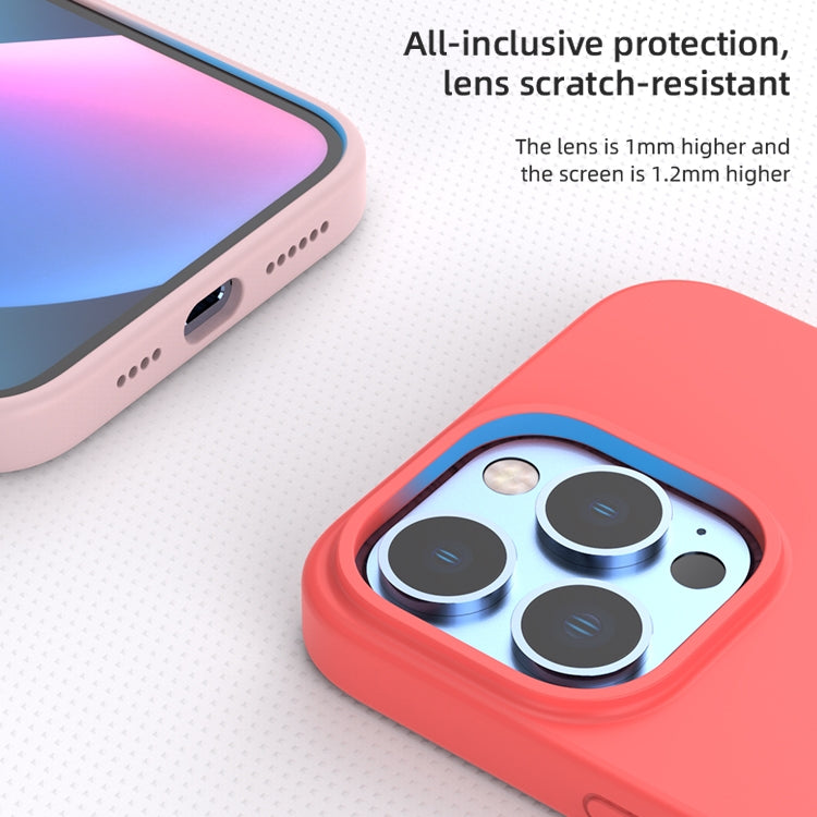 For iPhone 15 Pro Mutural Yuemu Series Liquid Silicone Phone Case(Light Blue) - iPhone 15 Pro Cases by Mutural | Online Shopping UK | buy2fix
