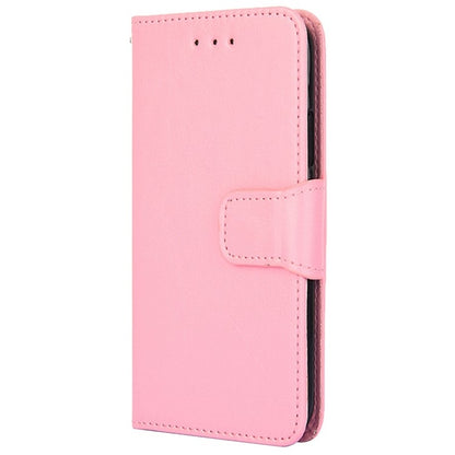 For Motorola Moto G Play 4G 2024 Crystal Texture Leather Phone Case(Pink) by buy2fix