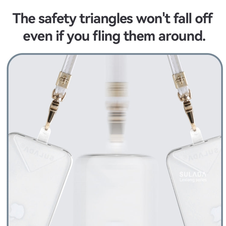 SULADA Multifunctional Universal Mobile Phone Lanyard, Style:Long Style(Grey) - Lanyards & Wrist Straps by SULADA | Online Shopping UK | buy2fix