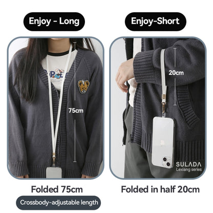 SULADA Multifunctional Universal Mobile Phone Lanyard, Style:Long Style(Black) - Lanyards & Wrist Straps by SULADA | Online Shopping UK | buy2fix