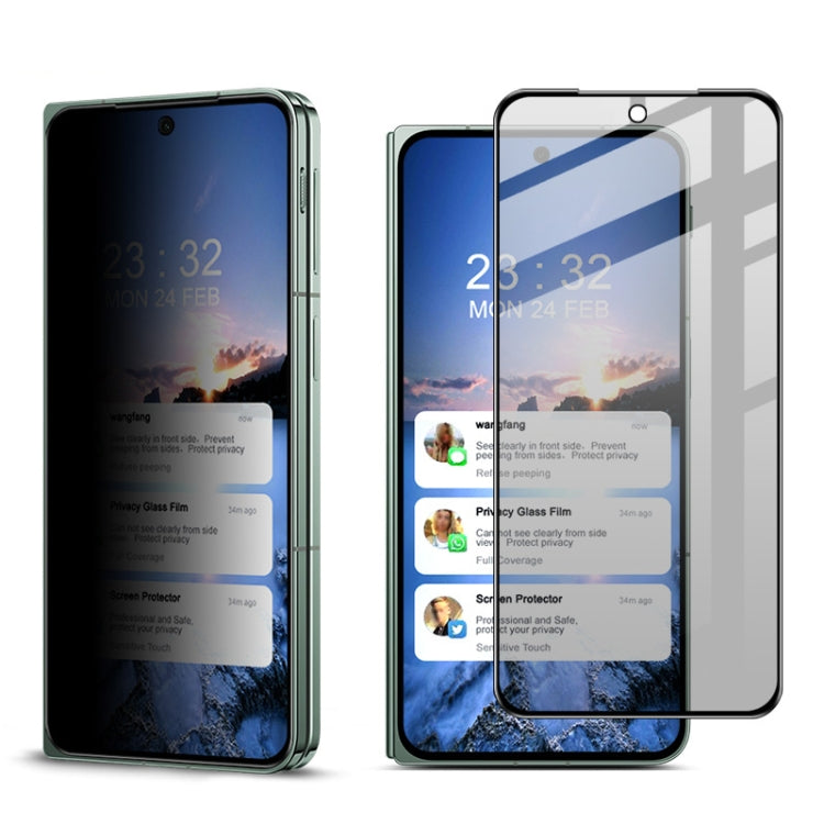 For OPPO Find N3 5G / OnePlus Open imak HD Full Screen Anti-spy Tempered Glass Protective Film by imak