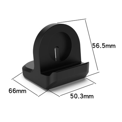 For Google Pixel Watch 2 Smart Watch Silicone Charging Bracket without Charger(Black) - Other by buy2fix | Online Shopping UK | buy2fix