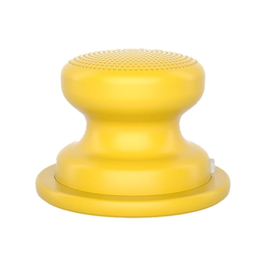 EWA A117 Portable Mini Magnetic Phone Holder Bluetooth Metal Speaker(Yellow)