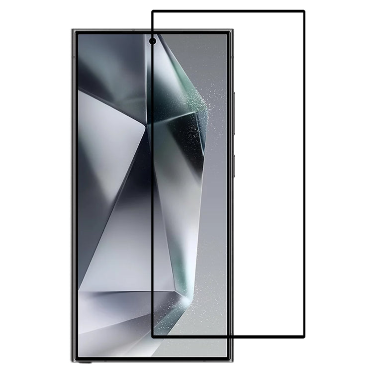 For Samsung Galaxy S25 Ultra 5G Full Glue Screen Tempered Glass Film, Support Fingerprint Unlocking by buy2fix