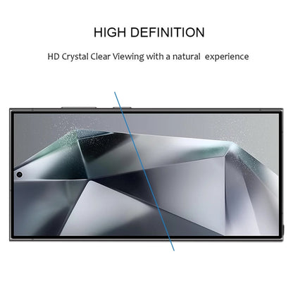 For Samsung Galaxy S25 Ultra 5G 25pcs Full Glue Screen Tempered Glass Film, Support Fingerprint Unlocking by buy2fix