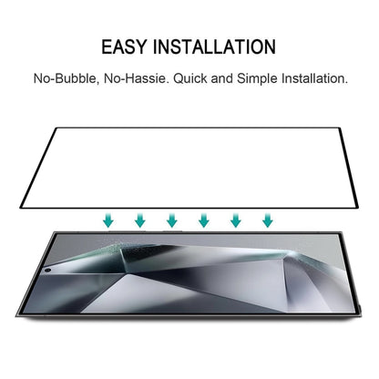For Samsung Galaxy S25 Ultra 5G 25pcs Full Glue Screen Tempered Glass Film, Support Fingerprint Unlocking by buy2fix
