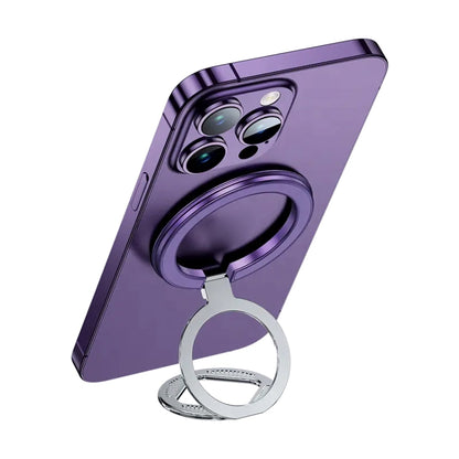 ZF039 Folding MagSafe Magnetic Ring Buckle Holder(Purple) - Ring Holder by buy2fix | Online Shopping UK | buy2fix