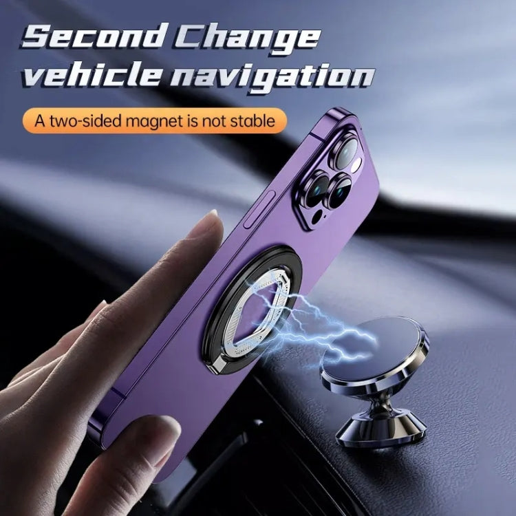 ZF039 Folding MagSafe Magnetic Ring Buckle Holder(Blue) - Ring Holder by buy2fix | Online Shopping UK | buy2fix