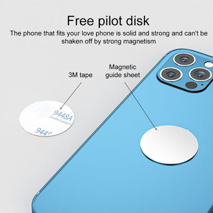 Multifunctional Portable Folding Magnetic Aluminum Alloy Phone Holder(Black) - Lazy Bracket by buy2fix | Online Shopping UK | buy2fix