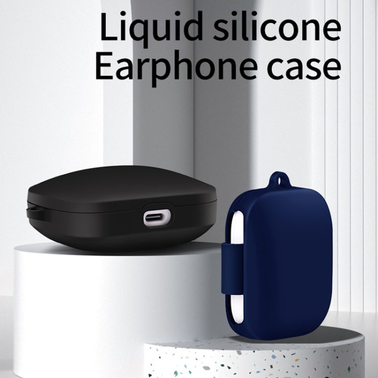 For Xiaomi Redmi Buds 5 Shockproof TPU Earphone Protective Case with Hook(Red) - Xiaomi Earphone Case by buy2fix | Online Shopping UK | buy2fix